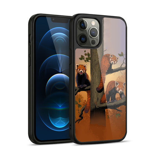 Vincent Hie Key Art Red Pandas Gel Armour Case For Apple iPhone 12 Pro Max