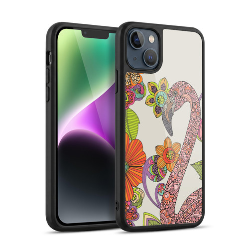 Valentina Birds Flamingo Puzzle Gel Armour Case For Apple iPhone 14 Plus