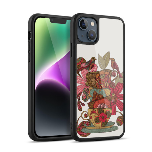 Valentina Birds Teacups Gel Armour Case For Apple iPhone 14 Plus