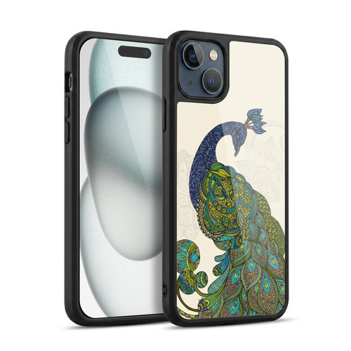 Valentina Birds Peacock Tail Gel Armour Case For Apple iPhone 15 Plus