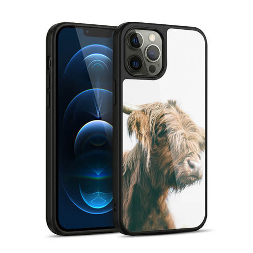 Patrik Lovrin Animal Portraits Majestic Highland Cow Gel Armour Case For Apple iPhone 12 Pro Max