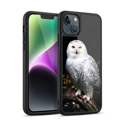 Patrik Lovrin Animal Portraits Majestic Winter Snowy Owl Gel Armour Case For Apple iPhone 14 Plus