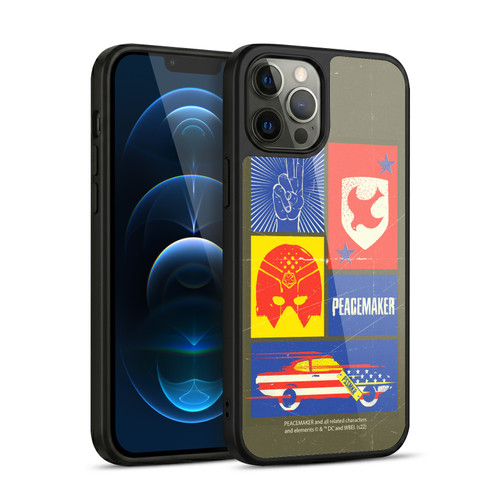 Peacemaker: Television Series Graphics Icons Gel Armour Case For Apple iPhone 12 Pro Max