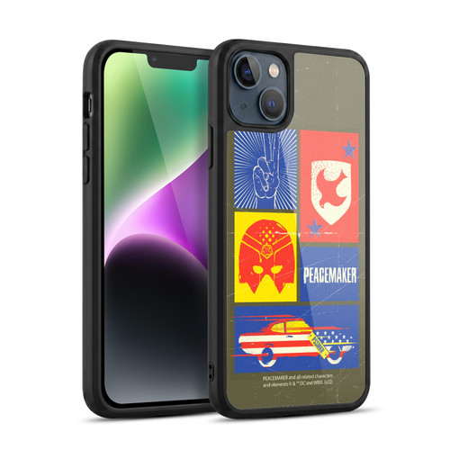 Peacemaker: Television Series Graphics Icons Gel Armour Case For Apple iPhone 14 Plus