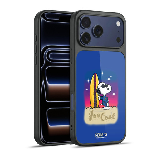 Peanuts Snoopy Boardwalk Airbrush Joe Cool Surf Gel Armour Case For Apple iPhone 17 Pro Max