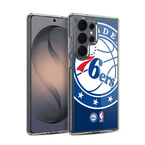 NBA Philadelphia 76ers Logo Oversized Soft Gel Case for Samsung Galaxy S26 Ultra