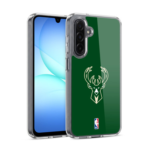 NBA Milwaukee Bucks Plain Soft Gel Case for Samsung Galaxy A17 4G / 5G