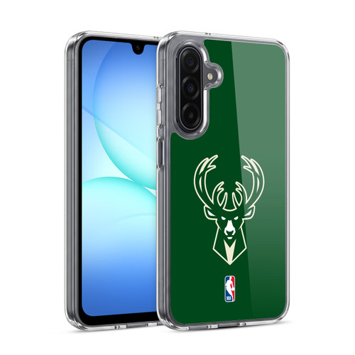 NBA Milwaukee Bucks Logo Green Soft Gel Case for Samsung Galaxy A17 4G / 5G