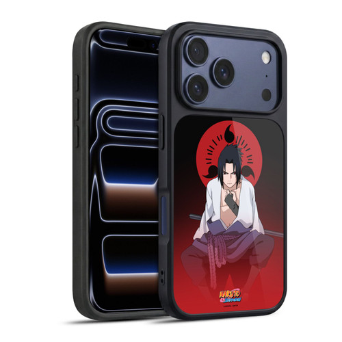 Naruto Shippuden Character Art Sasuke Uchiha Gel Armour Case For Apple iPhone 17 Pro
