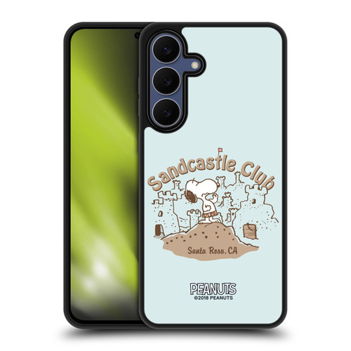 Peanuts Beach Snoopy Sand Castle Gel Armour Case For Samsung Galaxy S25 FE
