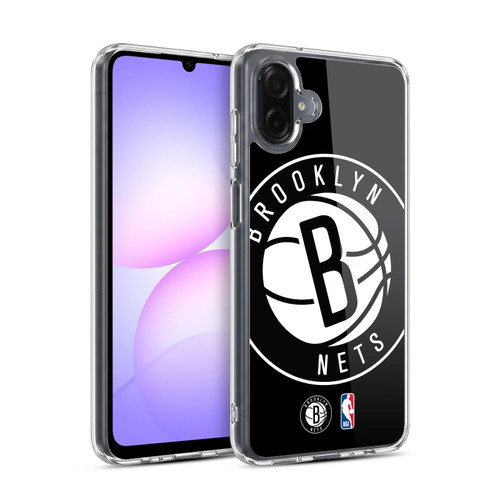 NBA Brooklyn Nets Logo Oversized Soft Gel Case for Samsung Galaxy A07 4G