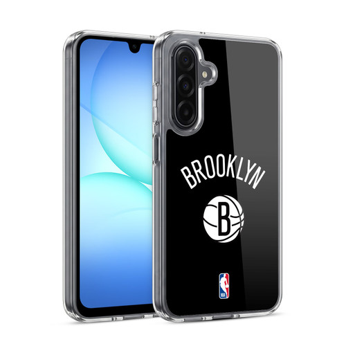 NBA Brooklyn Nets Logo Black Design Soft Gel Case for Samsung Galaxy A17 4G / 5G