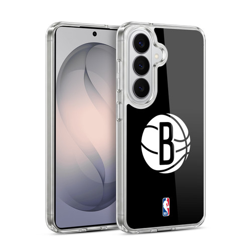 NBA Brooklyn Nets Logo Black Soft Gel Case for Samsung Galaxy S26 Plus