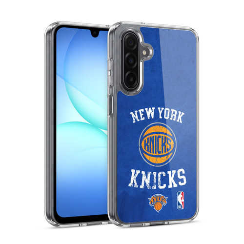 NBA New York Knicks Distressed Soft Gel Case for Samsung Galaxy A17 4G / 5G
