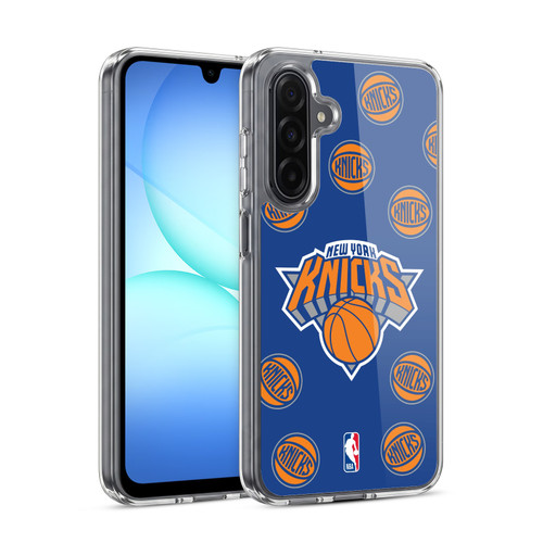 NBA New York Knicks Patterns Soft Gel Case for Samsung Galaxy A17 4G / 5G