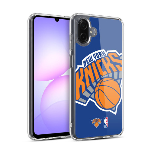 NBA New York Knicks Logo Oversized Soft Gel Case for Samsung Galaxy A07 4G