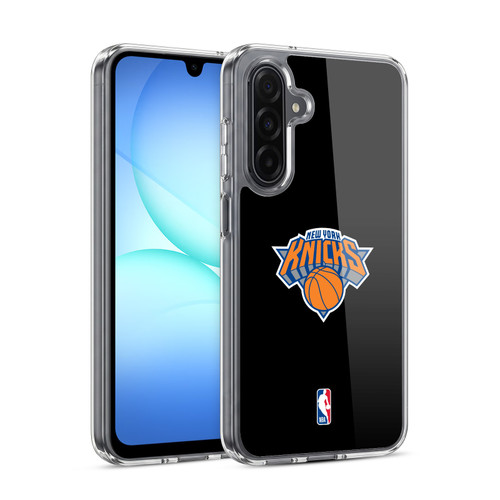 NBA New York Knicks Logo Black Design Soft Gel Case for Samsung Galaxy A17 4G / 5G