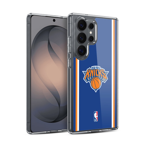 NBA New York Knicks Logo Blue Design Soft Gel Case for Samsung Galaxy S26 Ultra