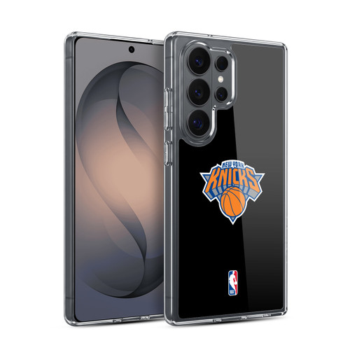 NBA New York Knicks Logo Black Design Soft Gel Case for Samsung Galaxy S26 Ultra