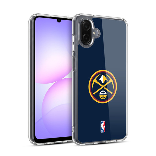 NBA Denver Nuggets Logo Midnight Blue Soft Gel Case for Samsung Galaxy A07 4G