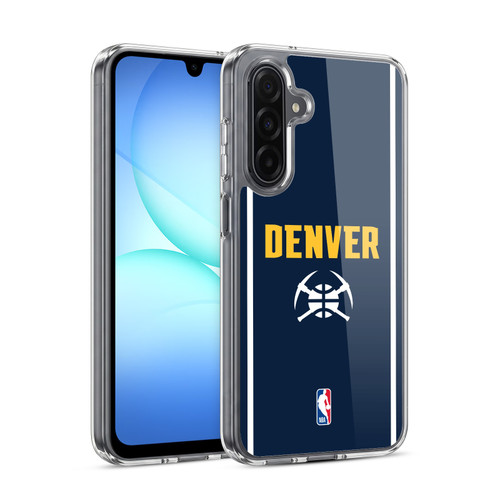 NBA Denver Nuggets Logo Midnight Blue Design Soft Gel Case for Samsung Galaxy A17 4G / 5G