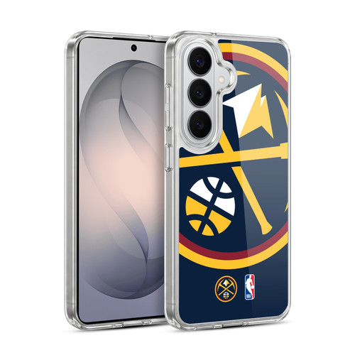 NBA Denver Nuggets Logo Oversized Soft Gel Case for Samsung Galaxy S26 Plus