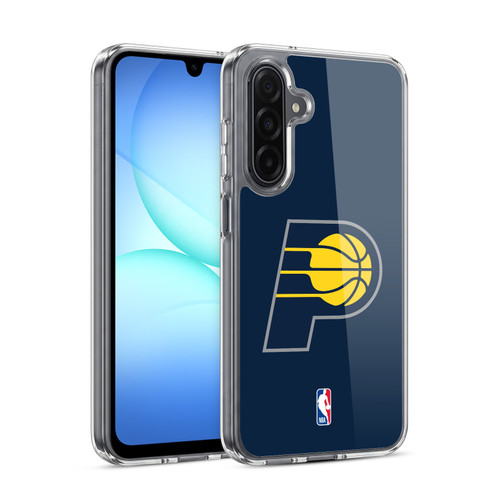 NBA Indiana Pacers Logo Navy Blue Soft Gel Case for Samsung Galaxy A17 4G / 5G