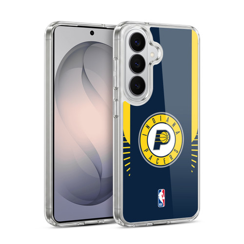 NBA Indiana Pacers Logo Navy Design Soft Gel Case for Samsung Galaxy S26 Plus