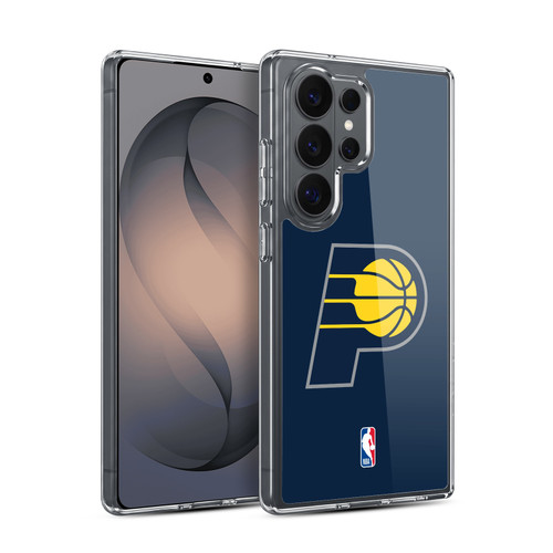 NBA Indiana Pacers Logo Navy Blue Soft Gel Case for Samsung Galaxy S26 Ultra