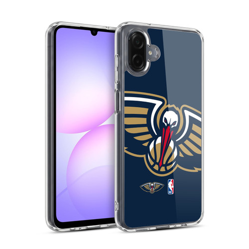NBA New Orleans Pelicans Logo Oversized Soft Gel Case for Samsung Galaxy A07 4G