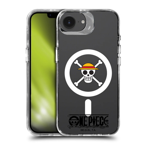 One Piece Graphic Art Classic Crew Logo Symbol SHOCKPROOF BUMPER CASE COMPATIBLE WITH Apple iPhone 16e / Apple iPhone 17e & MAGSAFE