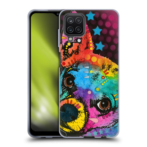 Dean Russo Dogs Pop Chihuahua Soft Gel Case for Samsung Galaxy A12 (2020)