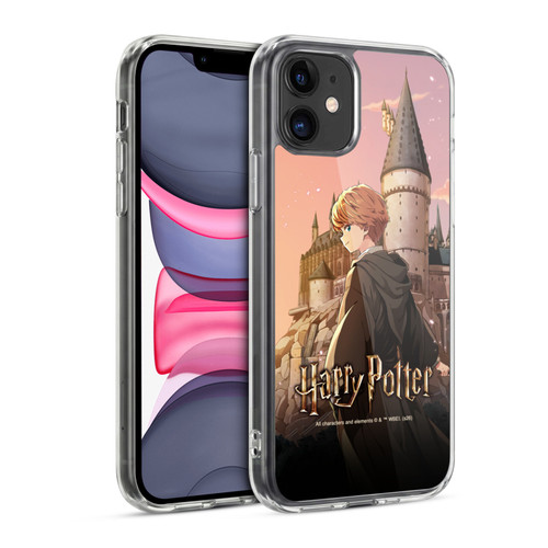 Harry Potter Anime Celebration Ron Weasley Soft Gel Case for Apple iPhone 11