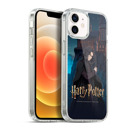 Harry Potter Anime Celebration Severus Snape Soft Gel Case for Apple iPhone 12 / iPhone 12 Pro & MagSafe