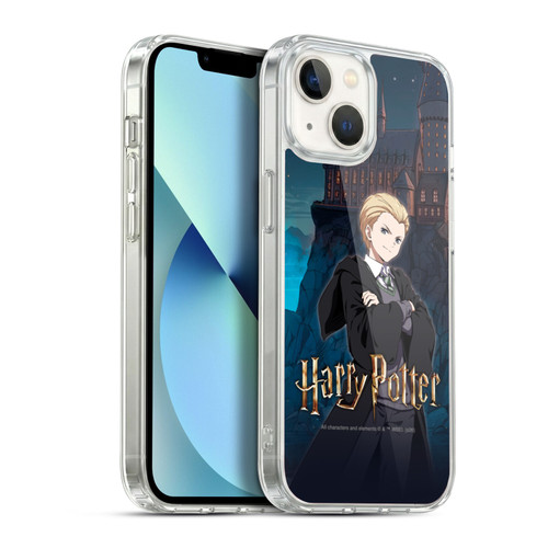 Harry Potter Anime Celebration Draco Malfoy Soft Gel Case for Apple iPhone 13