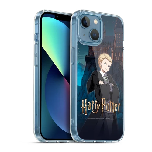 Harry Potter Anime Celebration Draco Malfoy Soft Gel Case for Apple iPhone 13 Mini & MagSafe