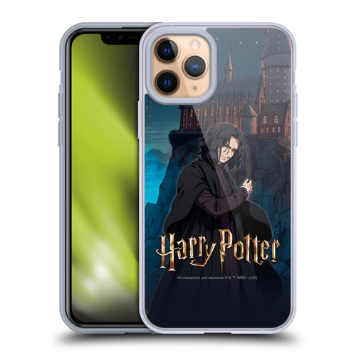 Harry Potter Anime Celebration Severus Snape Soft Gel Case for Apple iPhone 11 Pro & MagSafe