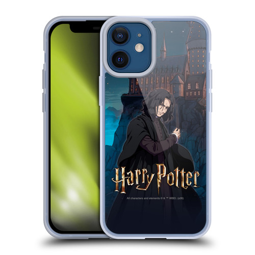 Harry Potter Anime Celebration Severus Snape Soft Gel Case for Apple iPhone 12 Mini & MagSafe