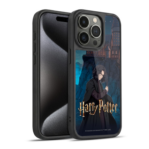 Harry Potter Anime Celebration Severus Snape Gel Armour Case For Apple iPhone 15 Pro
