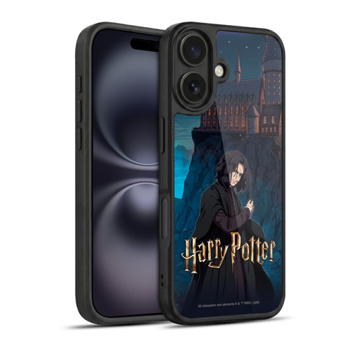 Harry Potter Anime Celebration Severus Snape Gel Armour Case For Apple iPhone 16