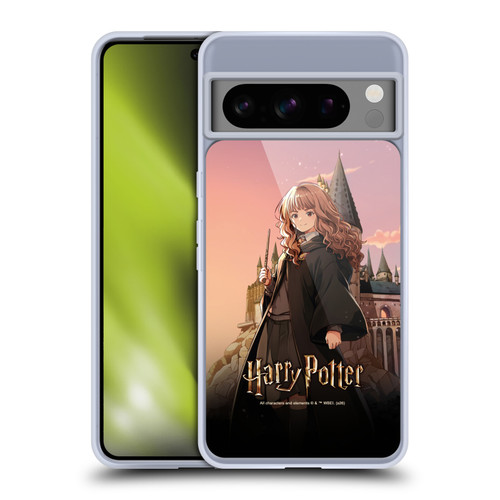 Harry Potter Anime Celebration Hermione Granger Soft Gel Case for Google Pixel 8 Pro