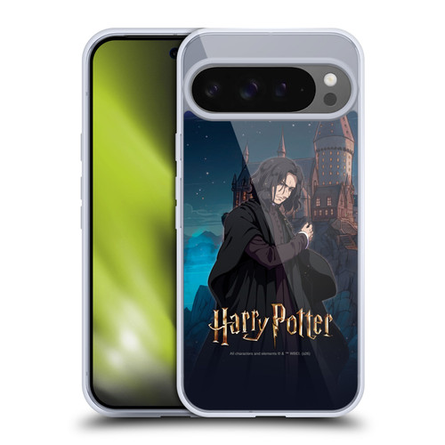 Harry Potter Anime Celebration Severus Snape Soft Gel Case for Google Pixel 9 Pro XL