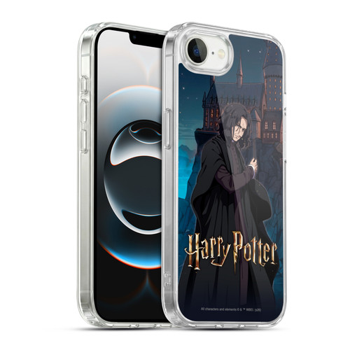 Harry Potter Anime Celebration Severus Snape Soft Gel Case for Apple iPhone 16e / Apple iPhone 17e & MagSafe