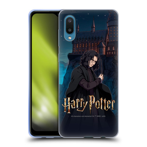 Harry Potter Anime Celebration Severus Snape Soft Gel Case for Samsung Galaxy A02/M02 (2021)