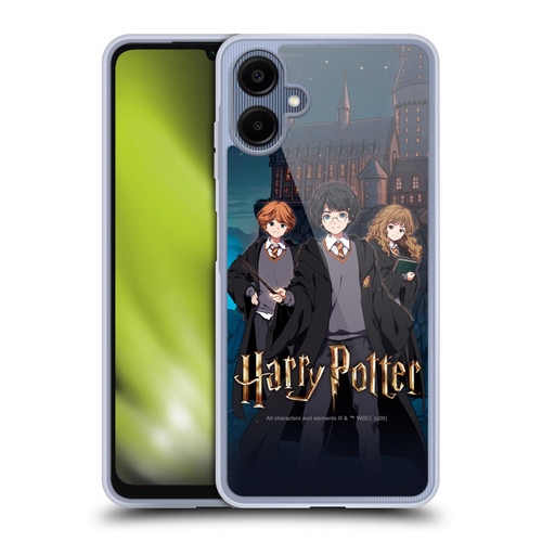 Harry Potter Anime Celebration Ron, Hermione and Harry Soft Gel Case for Samsung Galaxy A06 4G / 5G