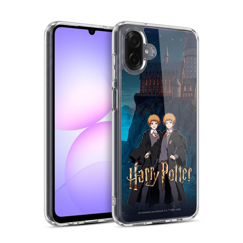 Harry Potter Anime Celebration Fred and George Weasley Soft Gel Case for Samsung Galaxy A07 4G