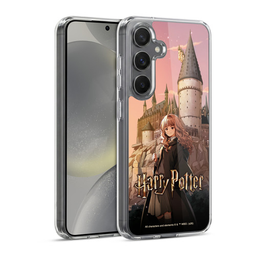 Harry Potter Anime Celebration Hermione Granger Soft Gel Case for Samsung Galaxy S24 5G & MagSafe
