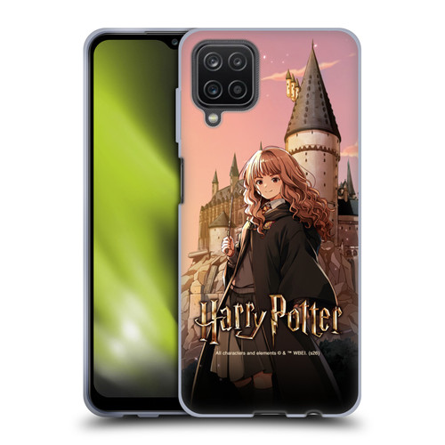 Harry Potter Anime Celebration Hermione Granger Soft Gel Case for Samsung Galaxy A12 (2020)