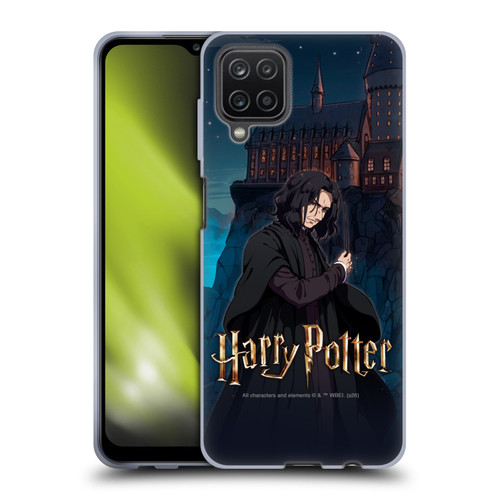 Harry Potter Anime Celebration Severus Snape Soft Gel Case for Samsung Galaxy A12 (2020)