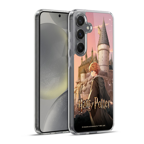 Harry Potter Anime Celebration Ron Weasley Soft Gel Case for Samsung Galaxy S24+ 5G & MagSafe